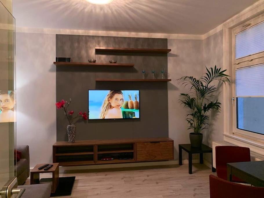 Komfortables Appartement Zentral Gelegen Erfurt Esterno foto